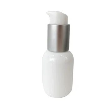 10 adet 50ml Beyaz Doldurulabilir Plastik Boş Losyon Sabunluk Sıvı Konteyner Şampuan veya Vücut Yıkama