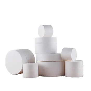 10G buzlu beyaz plastik kavanoz için göz kremi / örnek krem / özü / tasarım tırnak plastik pot kozmetik ambalaj
