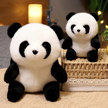 18/26cm Sevimli Çin Ulusal Hazine Panda peluş oyuncaklar Dolması Yumuşak Hayvanlar Uyku Bebek Kız Çocuklar İçin Güzel Hediyeler Ev Dekorasyonu