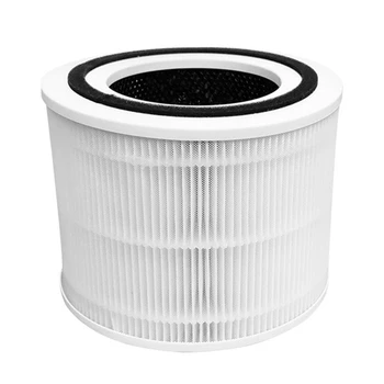 1pcs Reklam için for LEVOIT çekirdekli 300 hava temizleyici yedek yedek filtre filtre 3-In-1 gerçek HEPA yüksek verimli