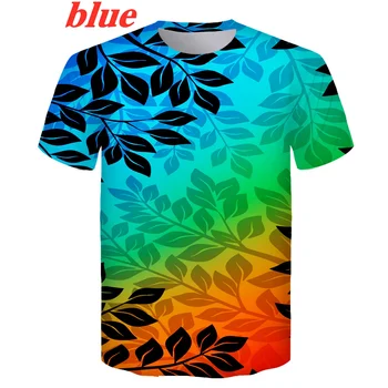 2022 Moda Erkekler & Kadınlar 3D Baskı Tee Gömlek Kısa Kollu Tees Yaz Renk engelleme T-shirt İnce T-shirt