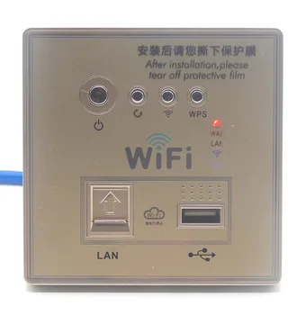 90V-240V Giriş voltajlı 86 tip kablosuz duvar içi 4g yönlendirici wi-fi