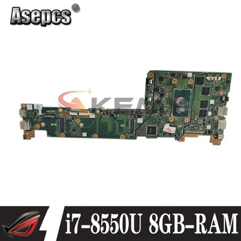 Akemy For ASUS VivoBook X420U X420UA Y406U Y406UA Laptop Anakart REV. 2. 0 Anakart 100 % Test Çalışma ı7-8550U CPU 8GB-RAM