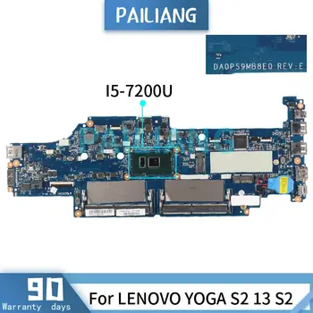 Anakart İçin LENOVO YOGA S2 13 S2 I5-7200U Laptop anakart DA0PS9MB8E0 SR2ZU DDR4 Test TAMAM