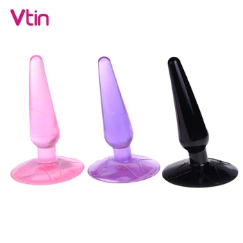 Anal Butt Plug Seks Oyuncakları Kadın İçin Klitoris Masajı Su Geçirmez Anal Yapay Penis Butt Plug Yetişkin Erkek Kadın Mastürbasyon