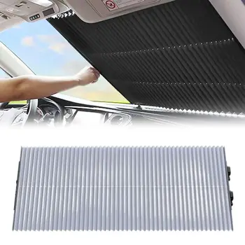 Araç ön camı Kapak Güneşlik UV Koruma Araba Katlanır Araba Pencere Güneş Gölge Cam Blok Kapak Arka Cam İçin