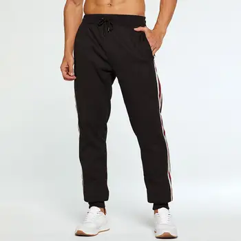 Artı Kadife Pantolon Erkekler İpli Sweatpants Pantolon Erkek Moda Joggers Pantalon Homme harem pantolon Adam Kış Sıcak Peluş Pantolon