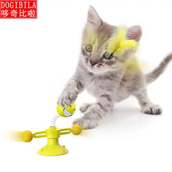 Bahar Adam Döner Kedi Oyuncak Pikap Kızdırmak için Kedi Sopa Pet Oyuncak Kedi Oyuncak İnteraktif Görüldüğü Gibi Tv Ürünleri Kedi Aksesuarları Pet