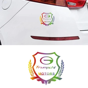 Buğday Kulakları Renkli Styling Sticker Trumpchi Logo Gs3 Gs4 Gs5 GS7 Ga3 Ga4 Ga5 Ga6 Ga8 Gm6 Gm8 M8 Araba Gövde pencere dekorasyonu