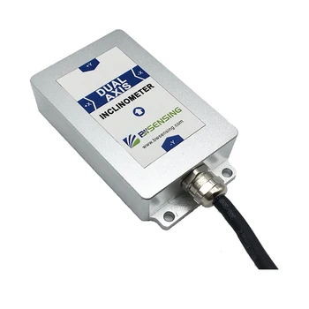 BWS2700 Çift Eksenli İnklinometre Eğim Açısı Sensörü Eğim Doğruluk 0.001 Çözünürlük 0.0005 RS232 / RS485 / TTL / Modbus