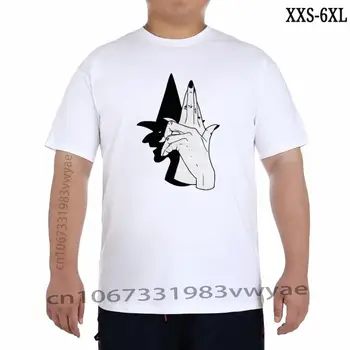 Cadı Yüz Yansıma TShirt Komik Cadılar Bayramı Partisi Hediye Tshirt Kadınlar Grafik Mistik Wiccan Tee Gömlek Üst Premium Kumaş