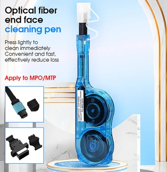 COMPTYCO AUA-M600 MPO MTP Temizleme Kalemi Temizleyici Mavi / Yeşil / Turuncu (İsteğe Bağlı) Fiber Optik Temizleyici 600 + Temizlik