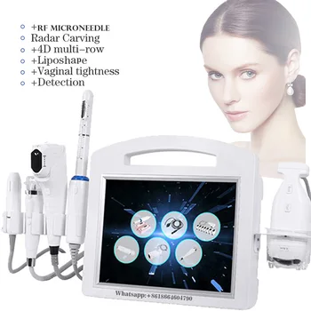 Dispositivo de belleza para el rejuvenecimiento Vaginal, dispositivo de 12 líneas 4D SMAS, Microneedle RF, estiramiento facial,