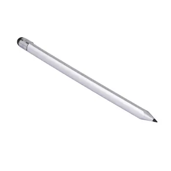 Evrensel Plastik kapasitif kalem Kristal Dokunmatik Ekran Dayanıklı Stylus Ve tükenmez kalem Tablet PC telefon kılıfı