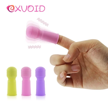 EXVOID Silikon Seks çiftler için oyuncaklar Kadın Lezbiyen G-spot Masaj Yetişkin Ürünleri Klitoris Stimülatörü Parmak Vibratör Seks Shop