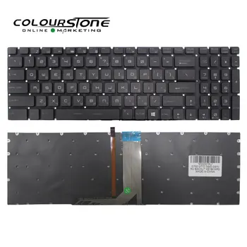 GS60 Laptop Klavye için GS60 GS70 GT72 GL62 GE62 WS60 Renkli Aydınlatmalı dizüstü klavyesi