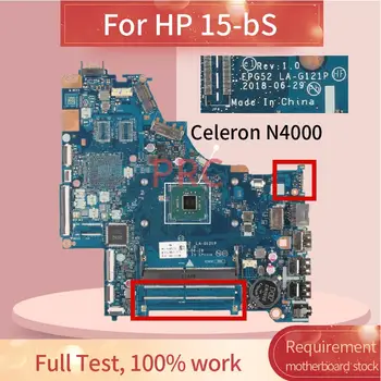 HP 15-BS Celeron N4000 Dizüstü Anakart LA-G121P SR3S1 DDR4 Laptop Anakart
