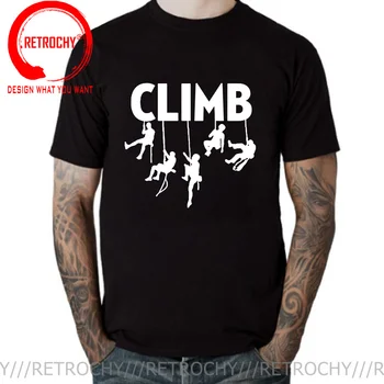 Kaya Tırmanıcı T shirt Erkek Pamuk sıfır yaka bluzlar Dağ TIRMANIŞI Climbinger Kadınlar Unisex Tee Gömlek Casual Tees Tırmanma marka tişört