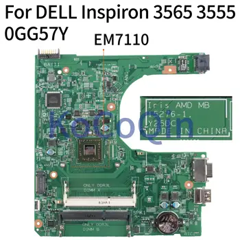 KoCoQin Laptop anakart DELL Inspiron 3565 3555 İçin EM7110 Anakart CN-0GG57Y 0GG57Y 15276-1 DDR3L