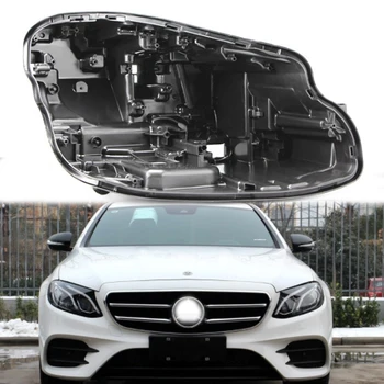 Mercedes-Benz için W213 E200LE300L 2016-2018 Far Konut ışık kutusu Lamba Konut Plastik Far Kabuk Taban Xenon