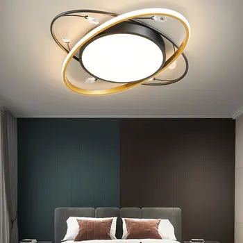 Modern Basit Atmosferik Odası Lamba Romantik Yaratıcı Moda Yatak Odası Kristal Lamba İskandinav Ana Yatak Odası Tavan Lambası