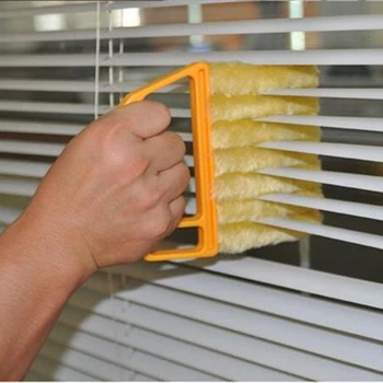 Pencere Mikrofiber Temizleme Fırçası Klima Silgi Yıkanabilir Panjur Bıçak Bez Temizleme Mutfak Aracı