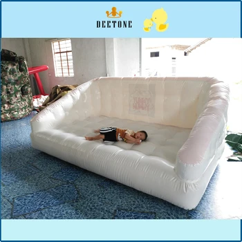 PVC şişme sofa şişme su kanepe şişme yatak yüzen yatak su eğlence satmak