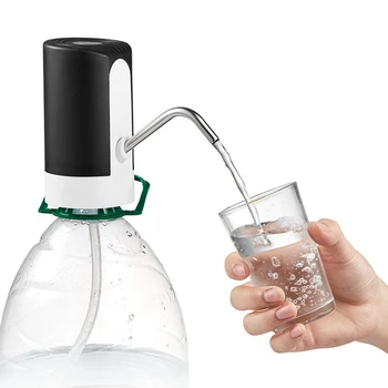 Su Şişesi Pompası USB Şarj Otomatik Elektrikli su sebili pompa şişesi Su Pompası Otomatik Anahtarı İçme Dağıtıcı