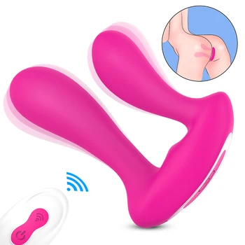 Sıcak seks oyuncakları kablosuz uzaktan kumanda kadın giyilebilir tavşan kulak vibratörler mastürbasyon yetişkin seks elektrikli oyuncaklar