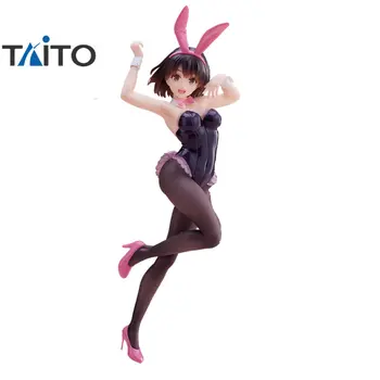 TAİTO Orijinal Yoldan Geçen Kız Arkadaşı Kato Megumi Tavşan Kız Ver. Anime Aksiyon Figürü Pvc Model Oyuncak Koleksiyon Karikatür Modeli