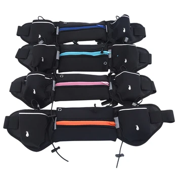 Unisex Bel Çantası Açık Spor Cepler Anti-hırsızlık Cep Telefonu koşu kemeri Su Geçirmez Taktik Görünmez Koşu Çantaları