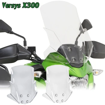 Versys X300 Ön Cam Cam rüzgar deflektör Ekran Kawasaki İçin-X KLE 300 KLE300 2017 2018 2019 2020 2021 2022 2023