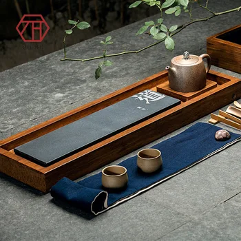 [Yan Dağ] yeni Çin yaratıcı Zong bambu Wujin taş çay tepsisi meditasyon bambu çay fabrikası toptan