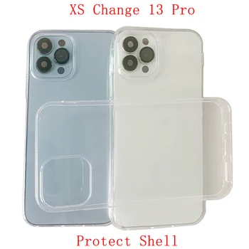 Yumuşak Kapak Tam Koruma silikon kılıf Telefon iPhone XS İçin Değişim 13 Pro Gibi Özel Amaçlı Kabuk Korumak