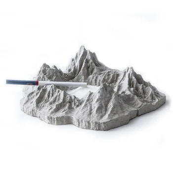 Çimento Kar Dağ Küllük silikon kalıp Alçı Göl Küllük Kalıp Alp Küllük Kalıp Yaratıcı Kişilik Dekorasyon