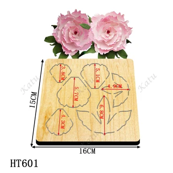 Çiçek Kesme kalıpları-Yeni Kalıp Kesme ve Ahşap Kalıp,HT601 Piyasadaki Yaygın Kalıp Kesme Makineleri için Uygundur.